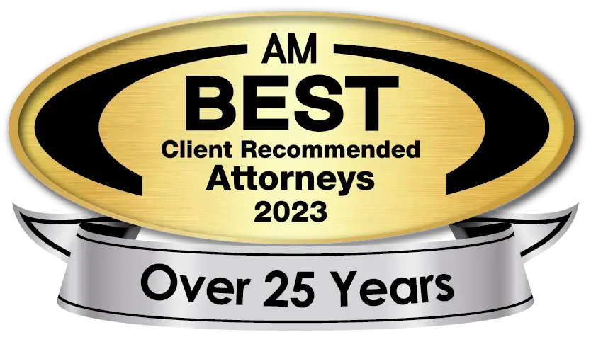 AM Best Client Recommended Attorneys 2023 (Over 25 Years)